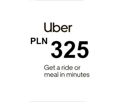 Uber Eats Gift Card 325 PLN - Uber (Poland) Key
