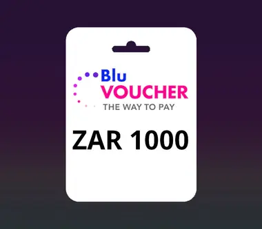 Blu Voucher Gift Card 1000 ZAR - Blu Voucher Key - SOUTH AFRICA