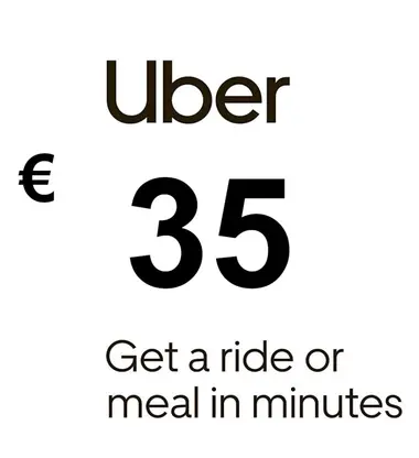 Uber Eats Gift Card 35 EUR - Uber (France) Key