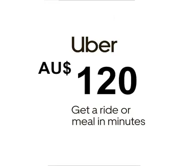 Uber Eats Gift Card 120 AUD