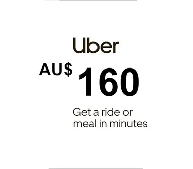 Uber Eats Gift Card 160 AUD