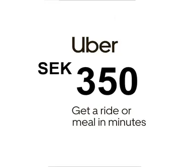 Uber Eats Gift Card 350 SEK - Uber Key SWEDEN - Uber (Sweden) Key