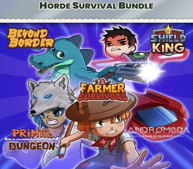 Horde Survival bundle - Andromeda Survivors, Beyond Border, Farmer Survivors, Primal Survivors, Shield King (Xbox Account) - Xbox (Global)