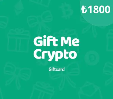 Gift Me Crypto Gift Card 1800 TRY - giftmecrypto Key - Digital Card (Global) Key