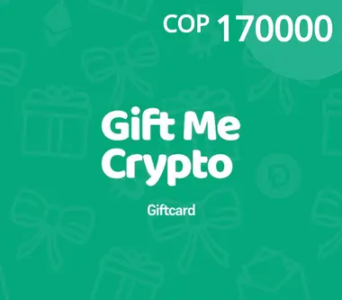 Gift Me Crypto Gift Card 170000 COP - giftmecrypto Key - Digital Card (Global) Key
