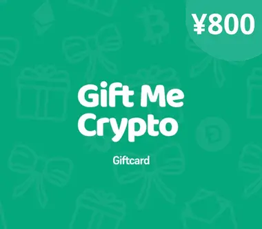 Gift Me Crypto Gift Card 800 CNY - giftmecrypto Key