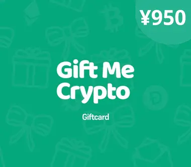 Gift Me Crypto Gift Card 950 CNY - giftmecrypto Key - Digital Card (Global) Key