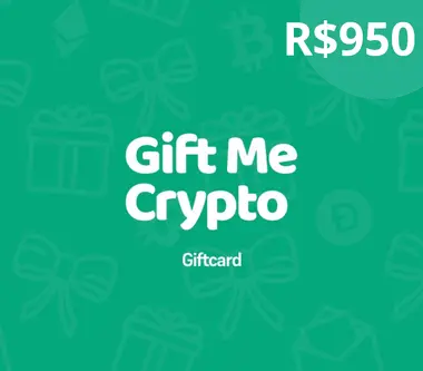 Gift Me Crypto Gift Card 950 BRL - giftmecrypto Key - Digital Card (Global) Key