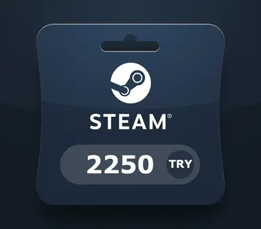 Steam Gift Card 2250 TRY - Steam (Turkey) Key
