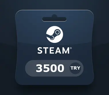 Steam Gift Card 3500 TRY - Steam (Turkey) Key