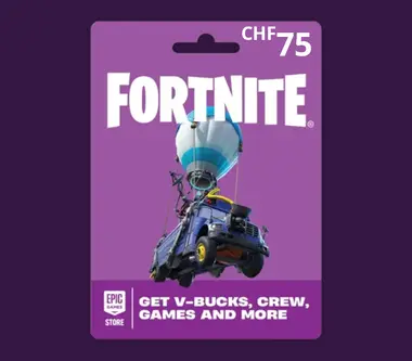 Fortnite / Epic Games Gift Card 75 CHF - Epic Games Key - SWITZERLAND