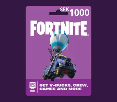 Fortnite / Epic Games Gift Card 1000 SEK - Epic Games Key - SWEDEN