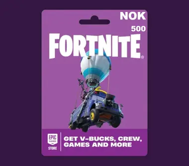 Fortnite / Epic Games Gift Card 500 NOK - Epic Games Key - NORWAY