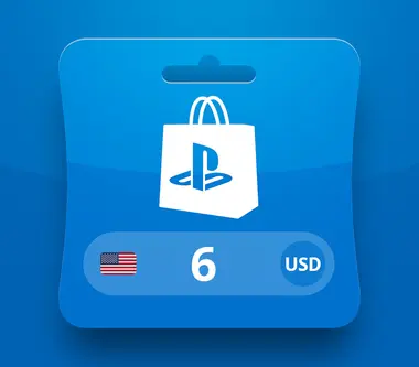 PlayStation Network Gift Card 6 USD