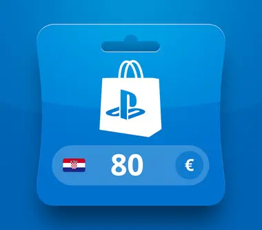 PlayStation Network Gift Card 80 EUR - PSN Key - CROATIA