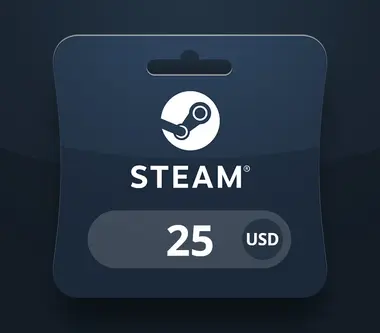 Steam Gift Card 25 USD