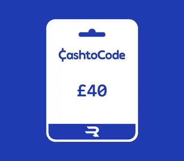 Rewarble CashToCode Gift Card 40 GBP - Digital Card (United Kingdom) Key