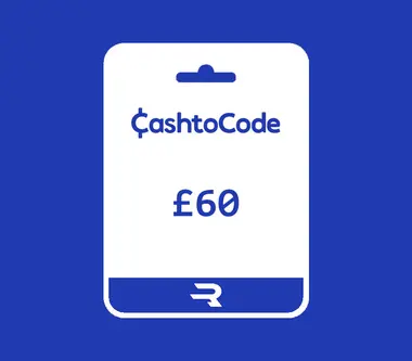 Rewarble CashToCode Gift Card 60 GBP