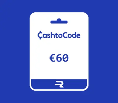 Rewarble CashToCode Gift Card 60 EUR - Digital Card (Europe) Key