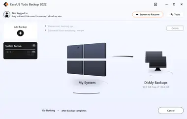EaseUS ToDo Backup Home (1 PC, 1 Year) - EaseUS Key preview 7