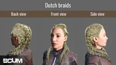 SCUM Female Hair Pack DLC preview 4