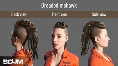 SCUM Female Hair Pack DLC preview 6