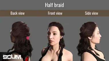 SCUM Female Hair Pack DLC preview 2