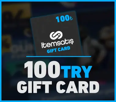 Itemsatis Gift Card 100 TRY - itemsatis Key - Digital Card (Global) Key