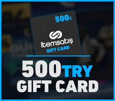 Itemsatis Gift Card 500 TRY - itemsatis Key - Digital Card (Global) Key