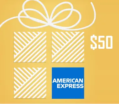 American Express Gift Card 50 USD - Digital Card (United States) Key