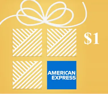 American Express Gift Card 1 USD