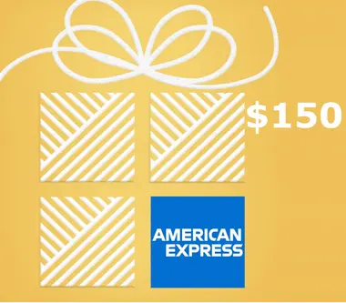 American Express Gift Card 150 USD - Digital Card (United States) Key