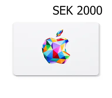 Apple iTunes Gift Card 2000 SEK - iTunes Key - SWEDEN - Apple (Sweden) Key