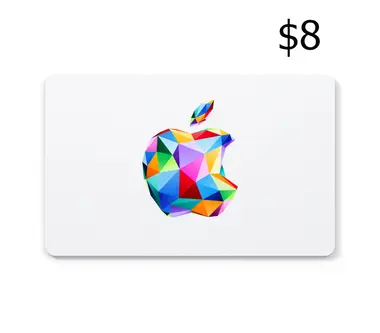 Apple iTunes Gift Card 8 USD - Apple (United States) Key