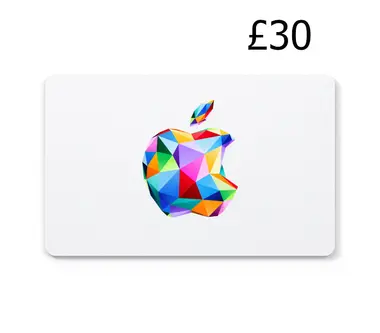 Apple Gift Card 30 GBP - Apple (United Kingdom) Key