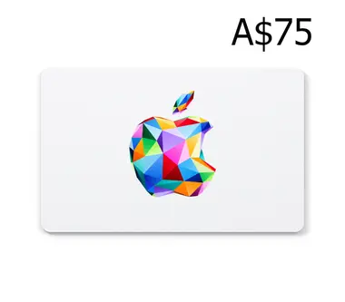 Apple Gift Card 75 AUD - Apple (Australia) Key