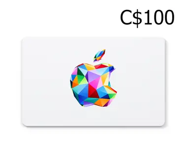 Apple Gift Card 100 CAD - Apple (Canada) Key