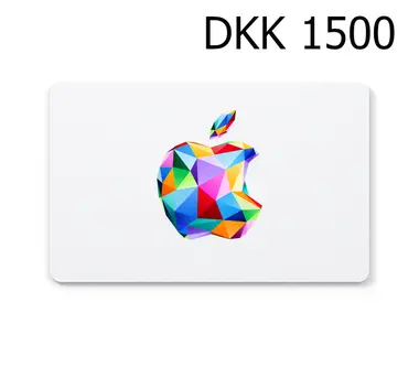 Apple Gift Card 1500 DKK - Apple Key - DENMARK