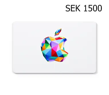 Apple iTunes Gift Card 1500 SEK - iTunes Key - SWEDEN - Apple (Sweden) Key