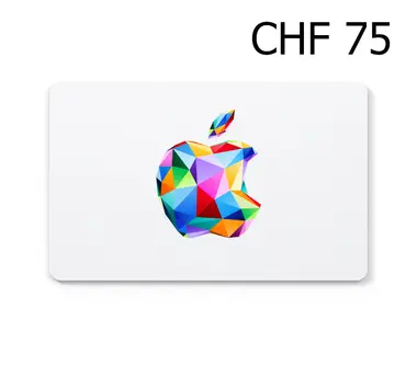 Apple Gift Card 75 CHF - Apple Key - SWITZERLAND