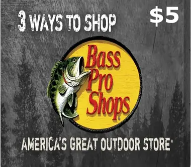 Bass Pro Shops Gift Card 5 USD - Bass Pro Shops Key - Digital Card (United States) Key