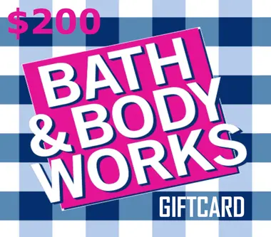 Bath & Body Works Gift Card 200 USD - Digital Card (United States) Key