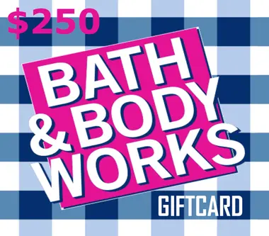 Bath & Body Works Gift Card 250 USD - Digital Card (United States) Key