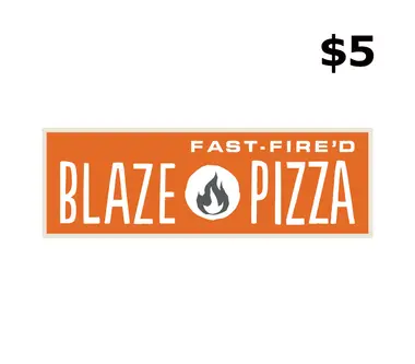 Blaze Pizza Gift Card 5 USD - Blaze Pizza Key
