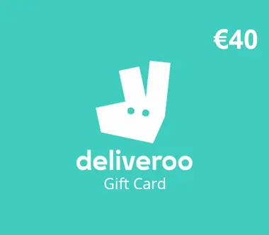 Deliveroo Gift Card 40 EUR - Deliveroo Key - Digital Card (France) Key