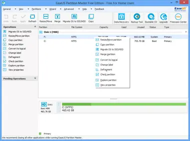 EaseUS Partition Master Professional 18.0 (1 Device, Lifetime) - EaseUS Key preview 2