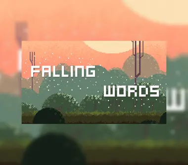Falling words