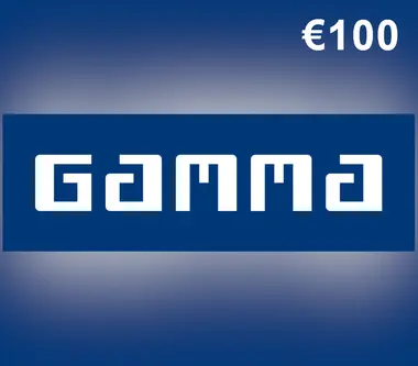 Gamma Gift Card 100 EUR - Gamma Key - BELGIUM - Digital Card (Belgium) Key