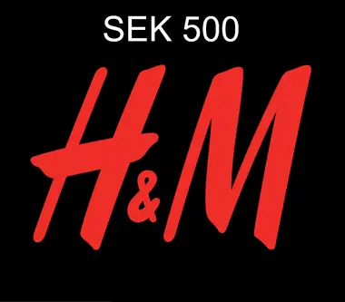 H&M Gift Card 500 SEK - H&M Key - SWEDEN - Digital Card (Sweden) Key