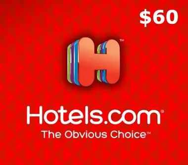 Hotels.com Gift Card 60 USD - Hotels.com Key - Digital Card (United States) Key